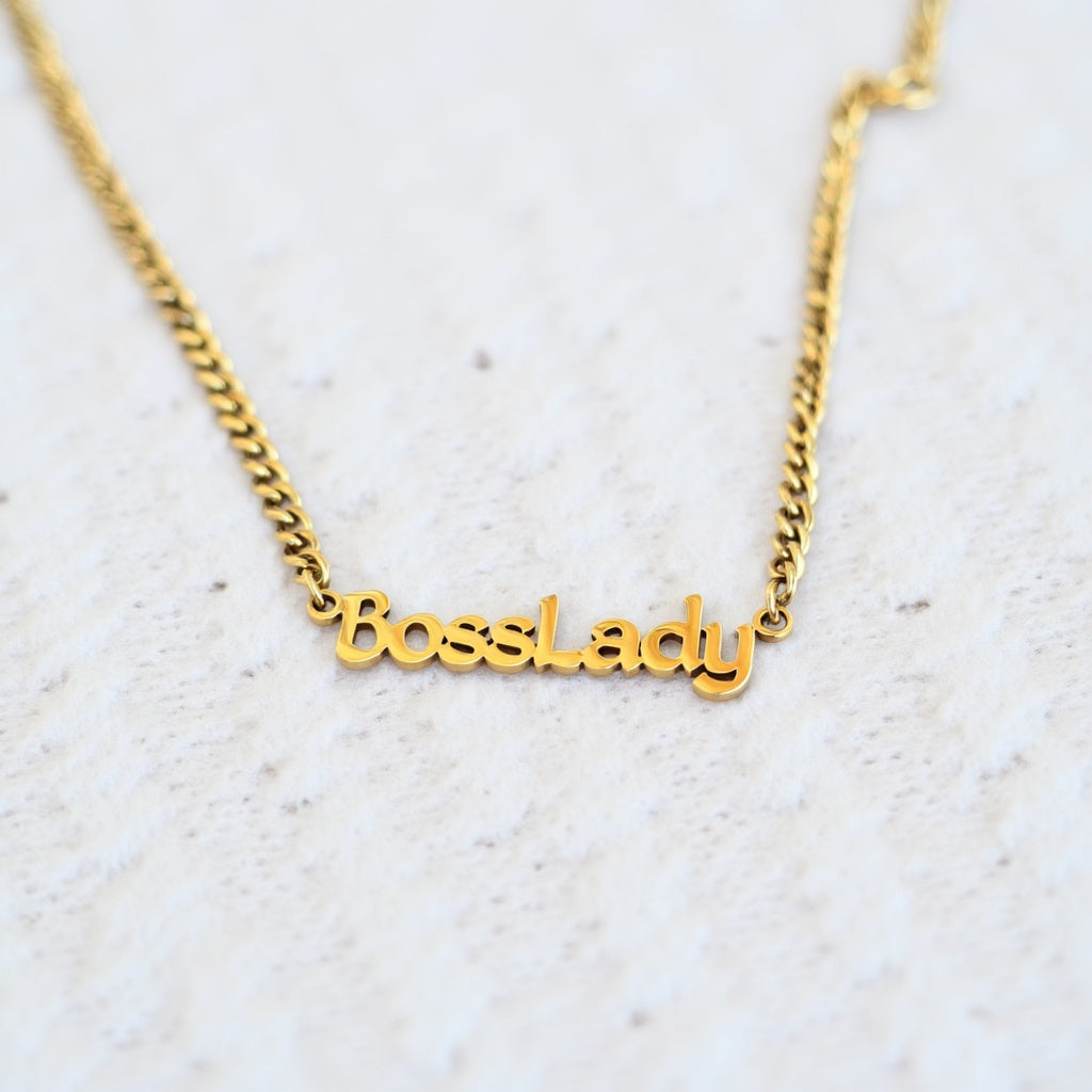 BossLady Necklace – Ships free in time for Mother’s Day