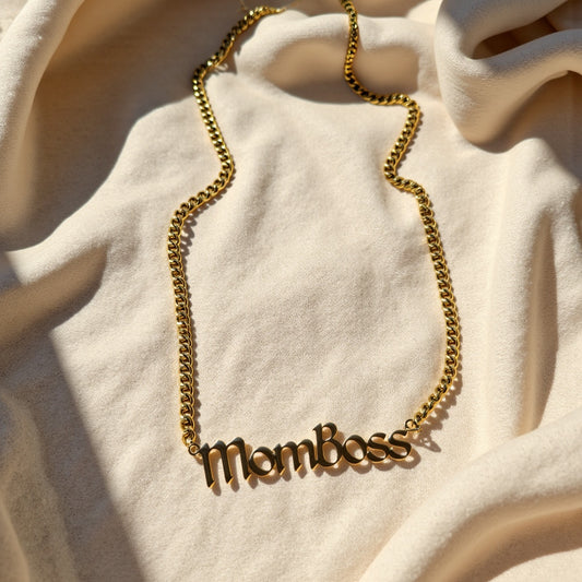MomBoss Necklace – Ships free in time for Mother’s Day