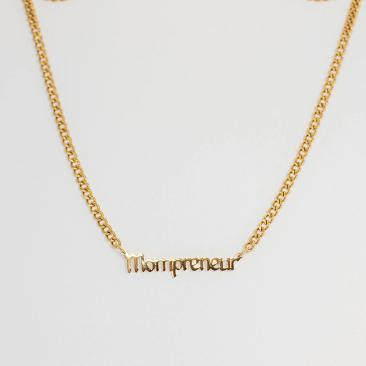 Mompreneur Necklace – Ships free in time for Mother’s Day