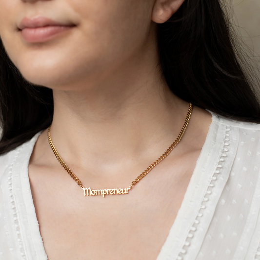 Mompreneur Necklace – Ships free in time for Mother’s Day