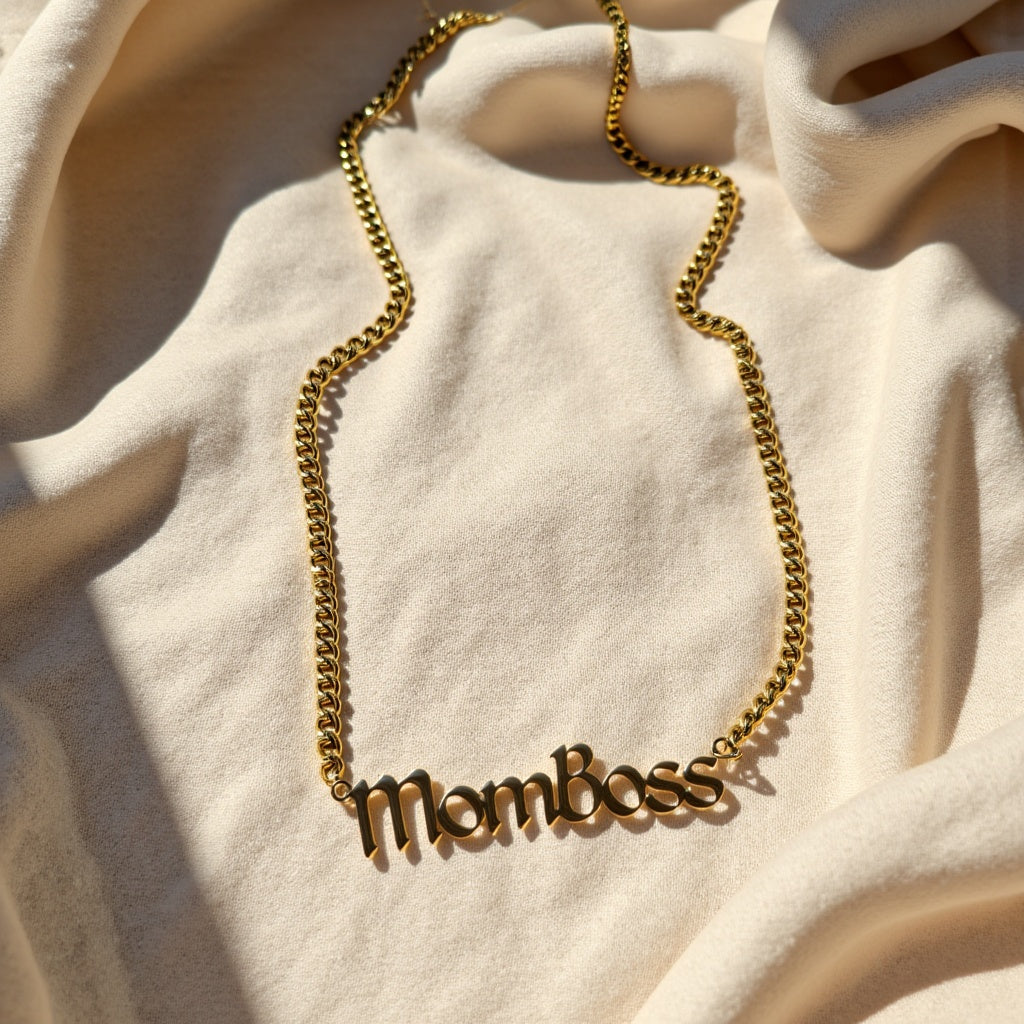 MomBoss Necklace – Ships free in time for Mother’s Day