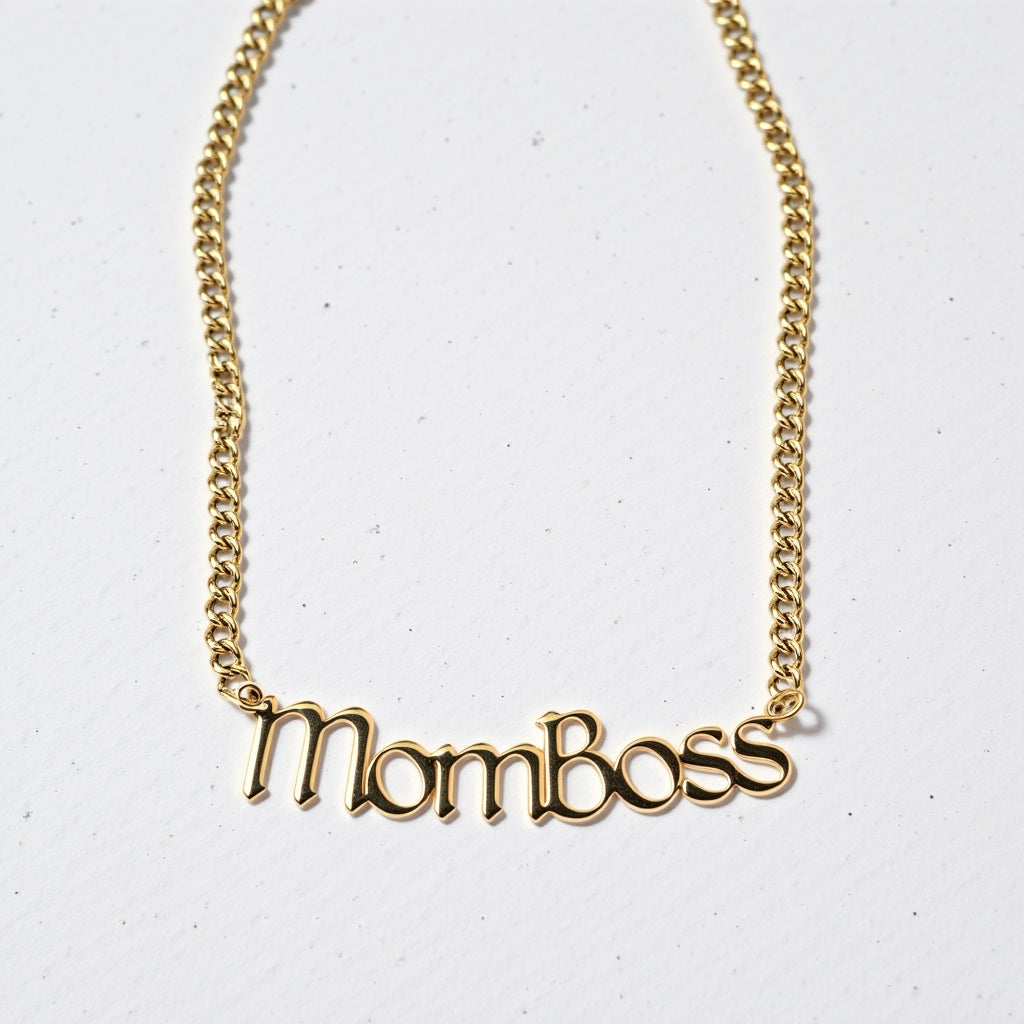 MomBoss Necklace – Ships free in time for Mother’s Day